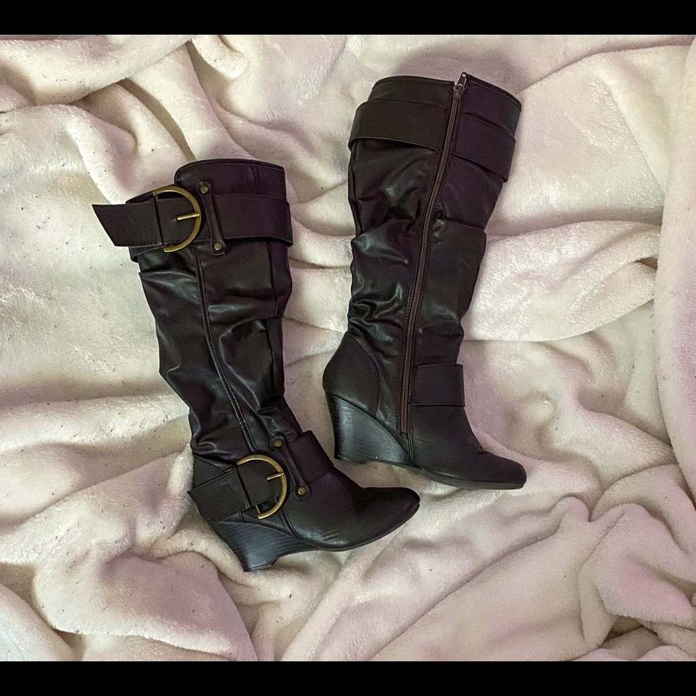Union bay Wedge Boots